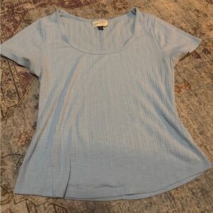 Universal Thread Sky Blue Textured Top